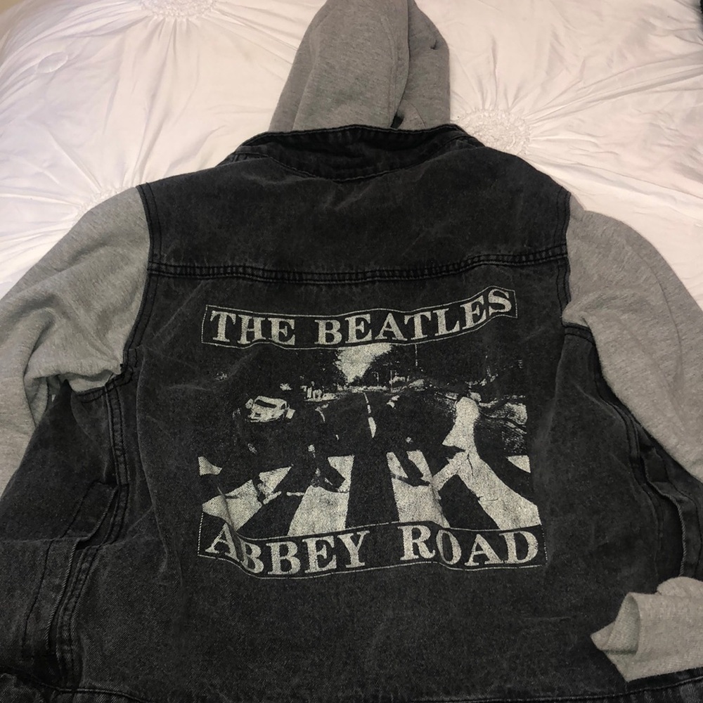 Jacket, The Beatles, Black and Grey, Good Condition